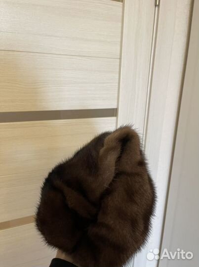 Шапка норковая женская