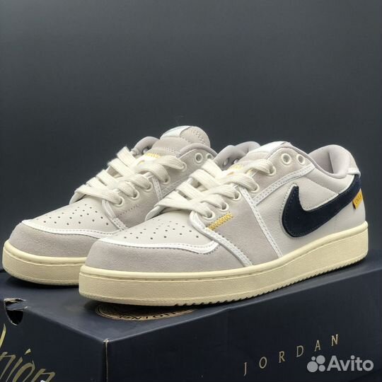 Union LA X Air Jordan 1 KO Low Sail Muslin