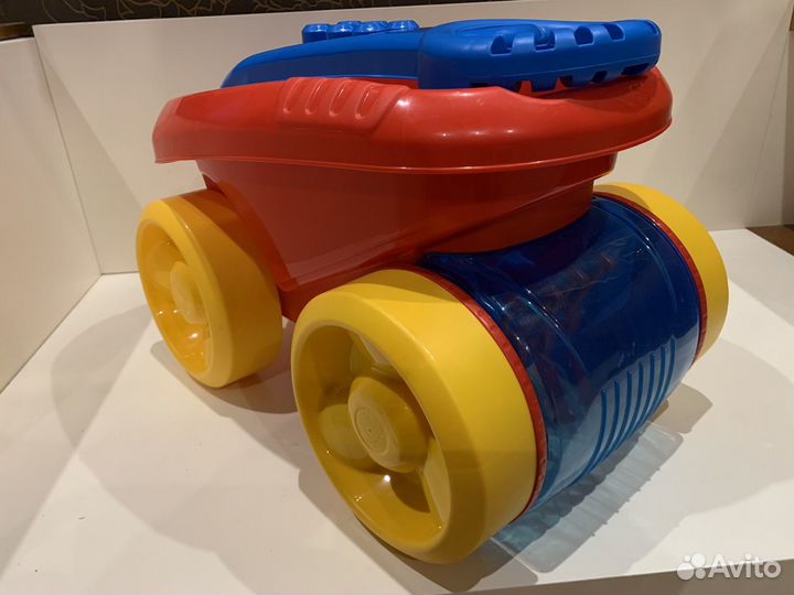 Тележка-каталка из серии First Builders Mega Bloks
