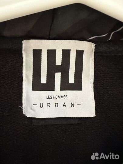 Толстовка мужская с капюшоном Les Hommes Urban XXL