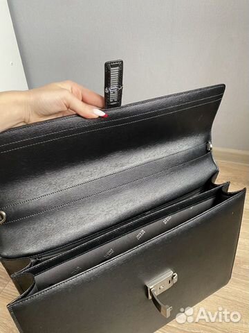 Портфель montblanc оригинал из натуральной кожи