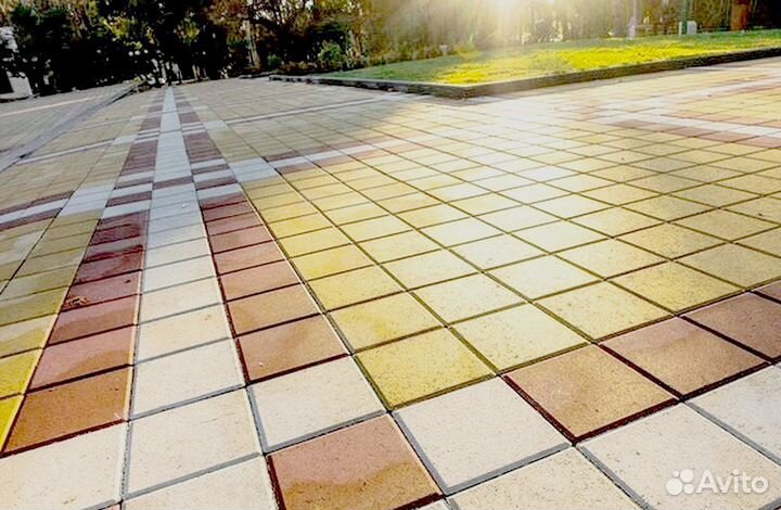 Тротуарная плитка всех форматов