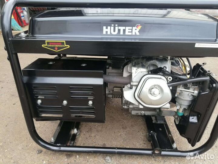 Генератор бензиновый huter DY9500LX-3 8квт 380v
