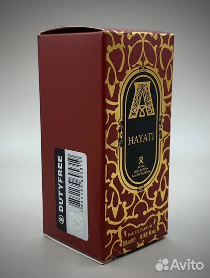 Духи Attar hayatti 30ml