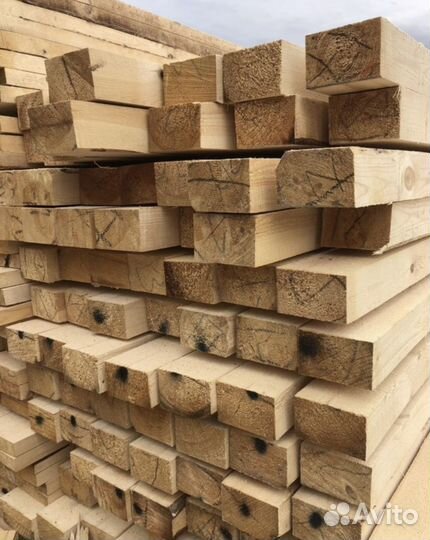 Доска обрезная 50х100х6000