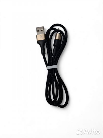 Кабель Hoco X26 microUSB - USB, 2.4 A, 1 м