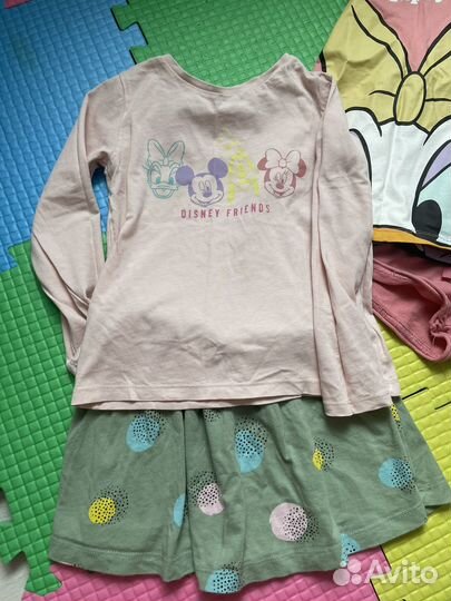 Вещи пакетом на девочку, 98, 104