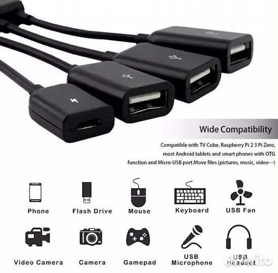 USB hub концентратор