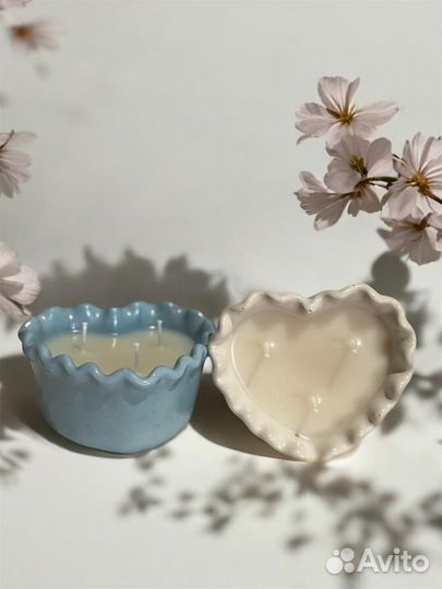 Ароматизированные свечи ручной работы