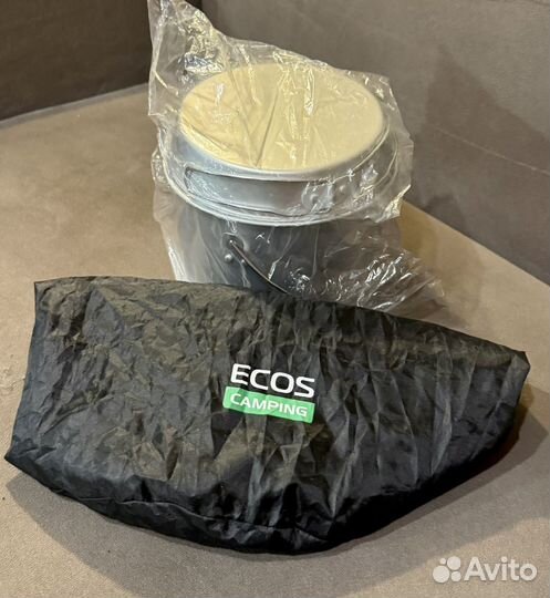 Набор походных котелков Ecos Camp-S1, 1л, 2л, 3л