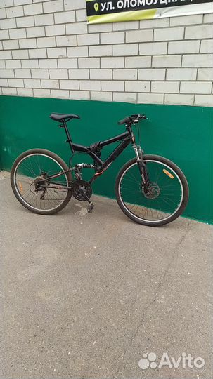 Горный велосипед 26, двухподвес sport club