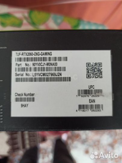 Видеокарта 6 GB geforce rtx 2060