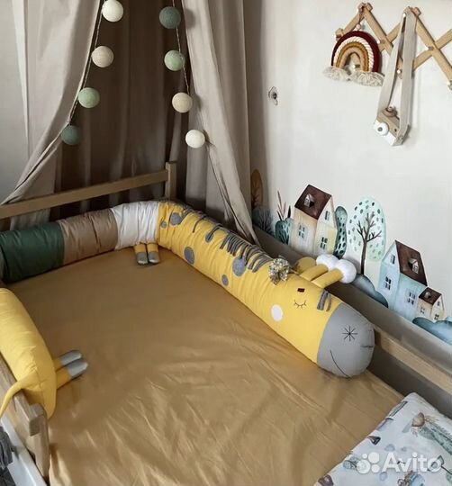 Бортики в кроватку