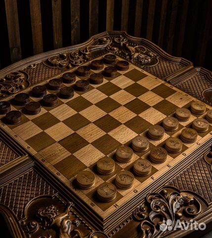 Шахматы нарды шашки 3 в 1