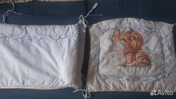 Детское постельное белье и бортики