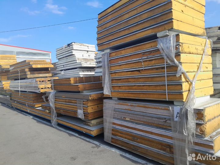 Сэндвич панели бу 30000 м2 в наличии