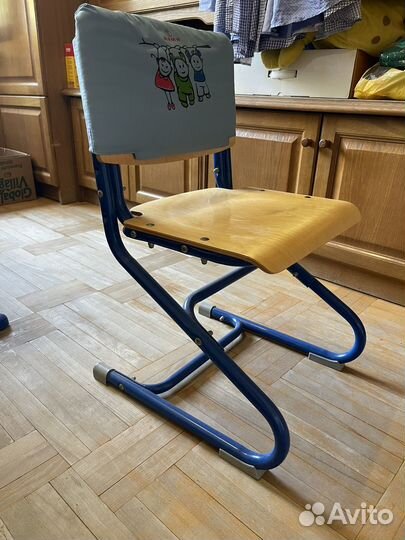 Растущая парта Дэми со стулом