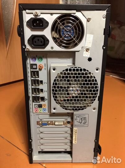 Системный блок процессор intelcore, платаgigabyte