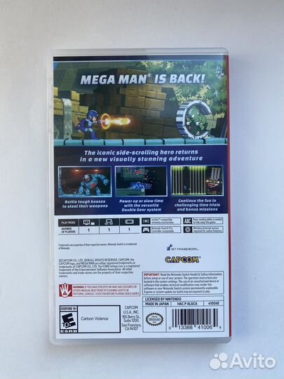 Mega man 11 nintendo switch