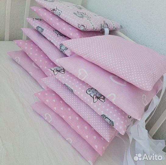 Бортики в детскую кроватку