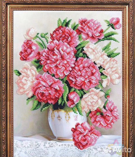 Набор для вышивания бисером метрика