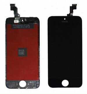 Дисплей iPhone 5S Черный в сборе с тачскрином