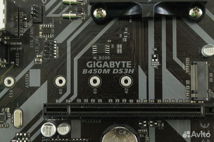 Материнская плата (AM4) ASRock B450M DS3H