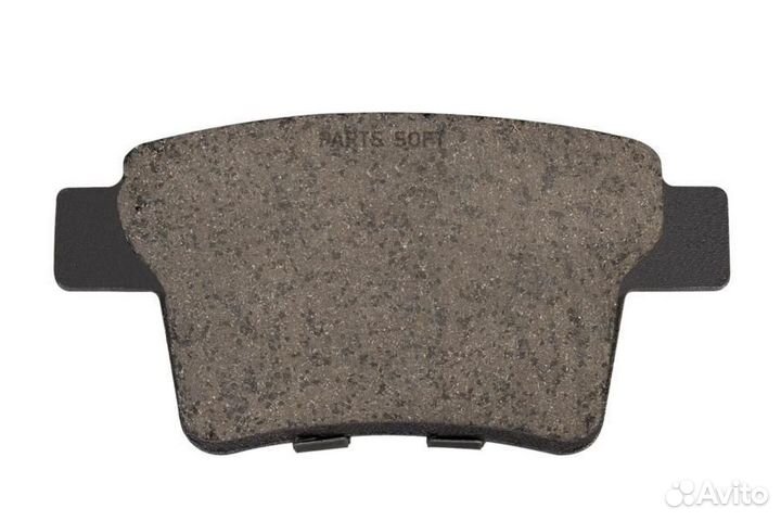 Kraft KT091413 Колодки дисковые задние (с антишумо