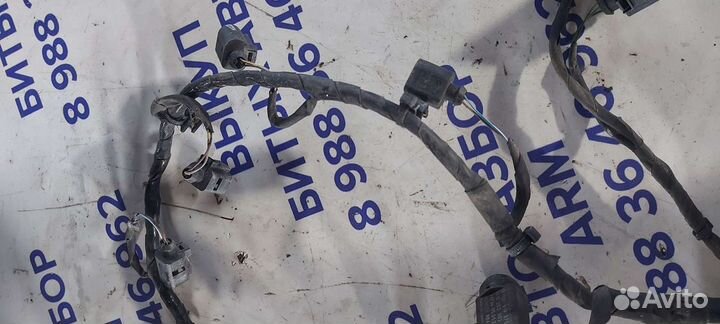 Проводка заднего бампера на Volkswagen Phaeton