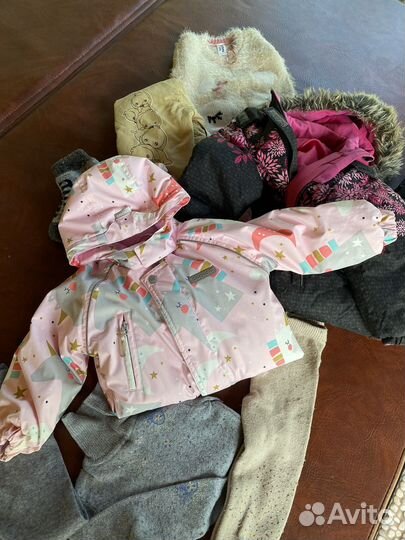 Вещи пакетом на девочку 98-104 kerry crokid