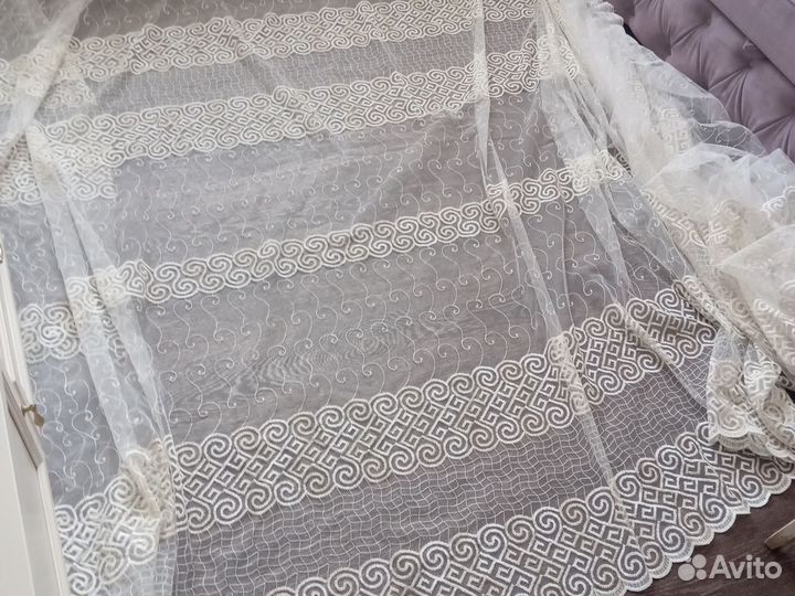 Тюль новая