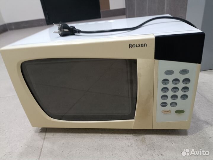 Микроволновка бу рабочая Rolsen