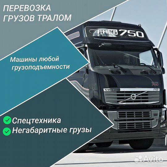 Трал перевозка спецтехники по России