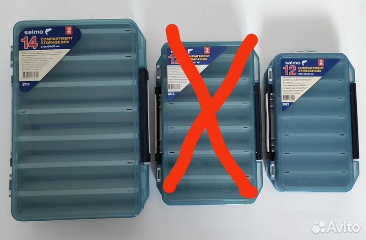 Коробка для воблеров, блесен, балансиров. Ящик