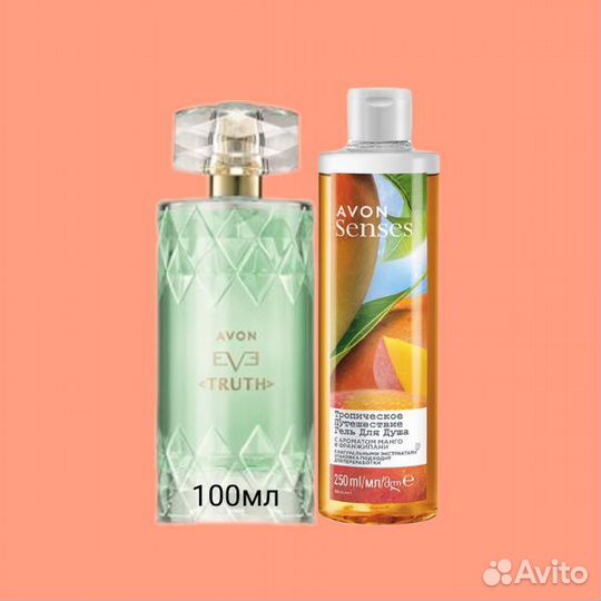 Состав № Е33 Ева Truth эйвон 100 мл+Тропики