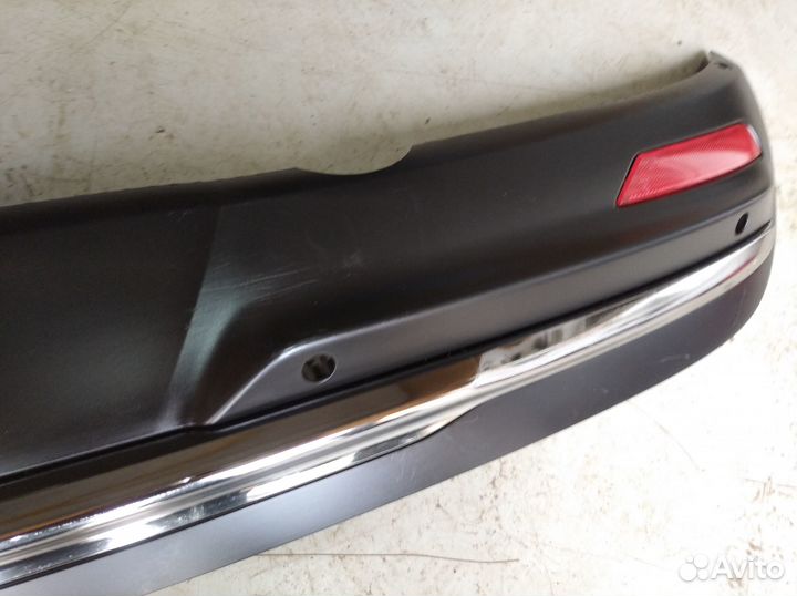 Юбка заднего бампера Citroen C4 2011-2020