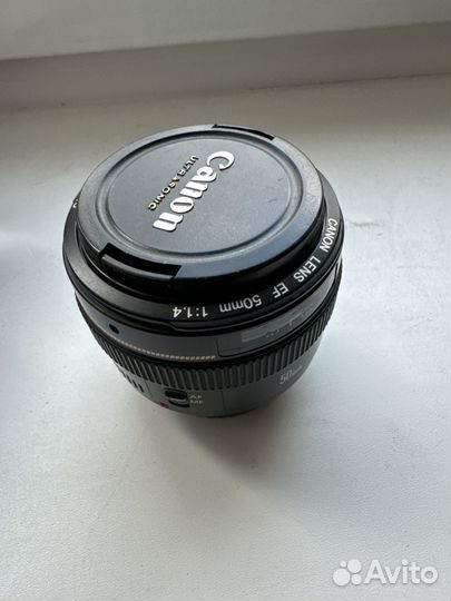 Объектив canon EF 50mm 1 4