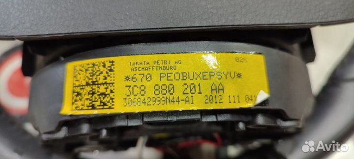 Руль с подушкой безопастности Volkswagen Passat Cc