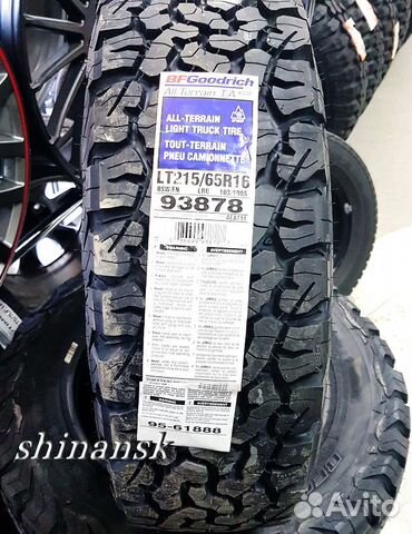 Bfgoodrich All-Terrain T/A KO2 265/75 R16