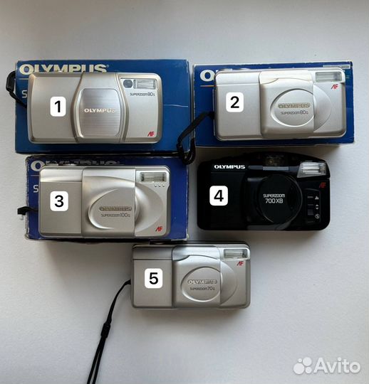 Olympus Superzoom плёночный фотоаппарат