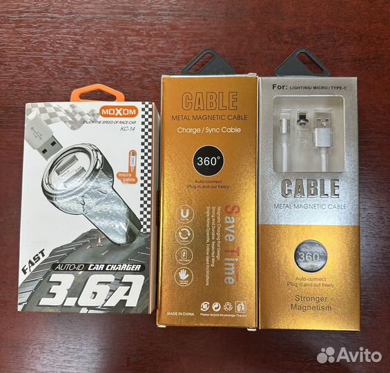 Магнитная зарядка для iPhone