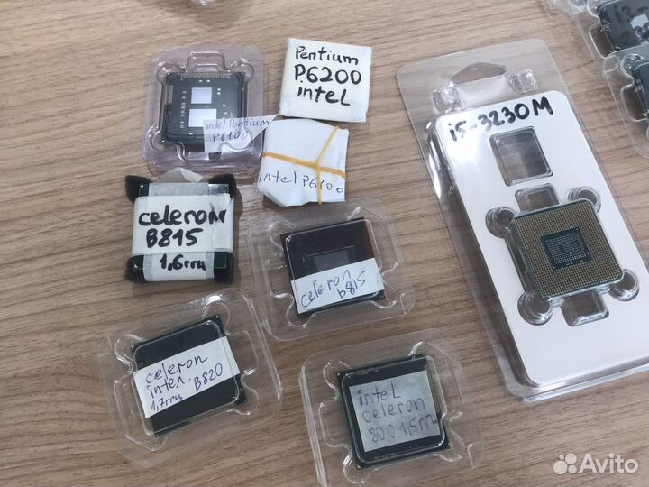Процессоры Intel Core i7 i5 i3 AMD для ноутбуков