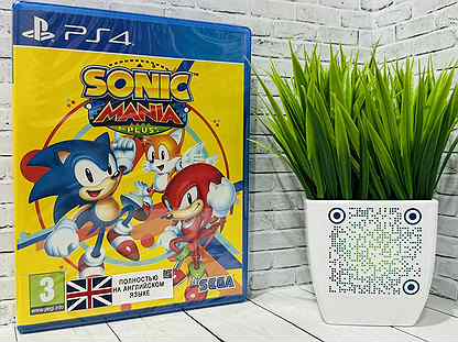 Sonic Mania Plus PS4 (Новый диск)