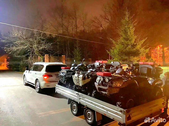 Прицеп для двух снегоходов. 3,65х2,1м. Рассрочка