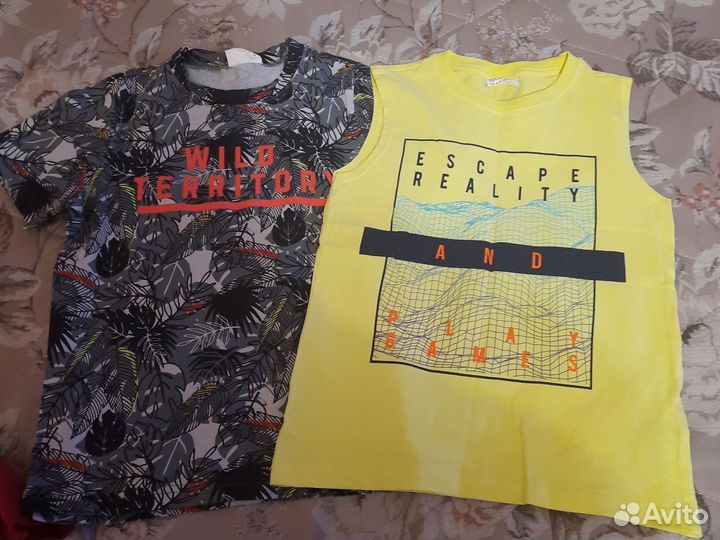 Вещи пакетом на мальчика рост 128 134