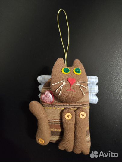 Текстильный кот