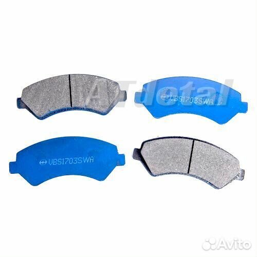 Передние колодки Citroen Jumper, Fiat Ducato, Peug