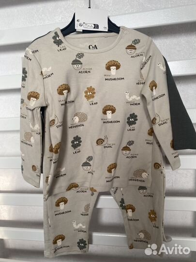 2 пижамы для мальчика 74