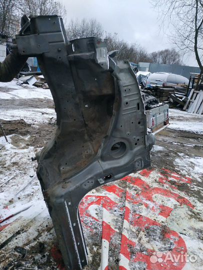 Лонжерон брызговик четверть Ssang Yong Actyon 2