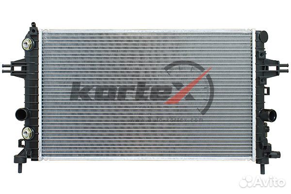 Радиатор opel Zafira B 1.6i/1.8i 05 AT/Astra H